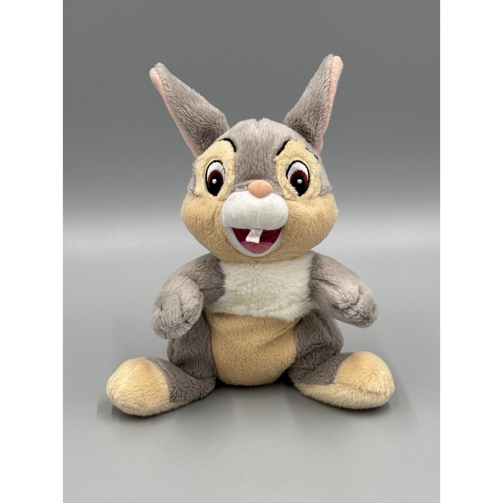 Disney Parks Bambi Thumper Bunny Rabbit 7” Beanbag Stuffed Animal
